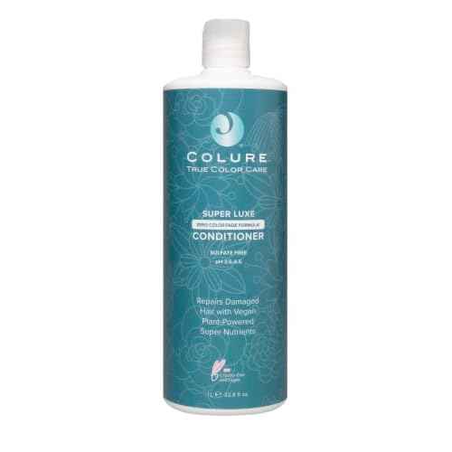 COLURE Super Luxe Conditioner Instantly Repairs Dry, Damaged Color-Treated Hair. A Vegan, Organic, Conditioner, and Hair Treatment.