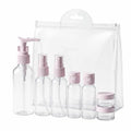 TSA Approved Travel Bottles Set, 7-Pack Toiletries Containers with Leak-Proof Design
