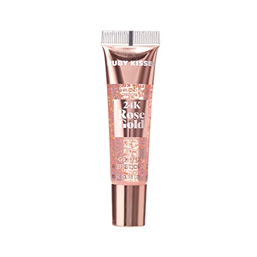 Ruby Kisses 24K Gold Oil Lip Gloss - 6 Pack