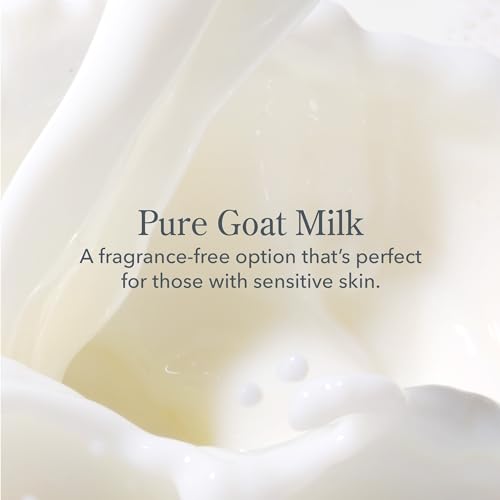 Beekman 1802 Goat Milk Body Lotion, Pure - Fragrance Free - 12.5 oz - Hydrating & Deeply Moisturizing - With Shea Butter & Jojoba Seed Oil - Good for Sensitive Skin - Cruelty Free