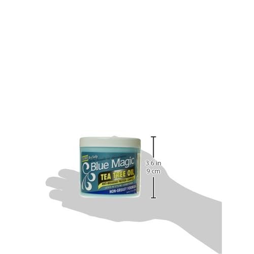 Blue Magic Tea Tree Leave-In Hair Styling Conditioner, 13.75 Ounce, 12 fl oz (Pack of 2)