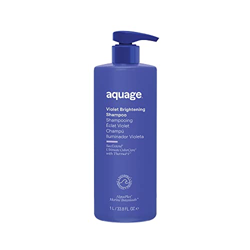 AQUAGE. Violet Brightening Shampoo, 8 oz.