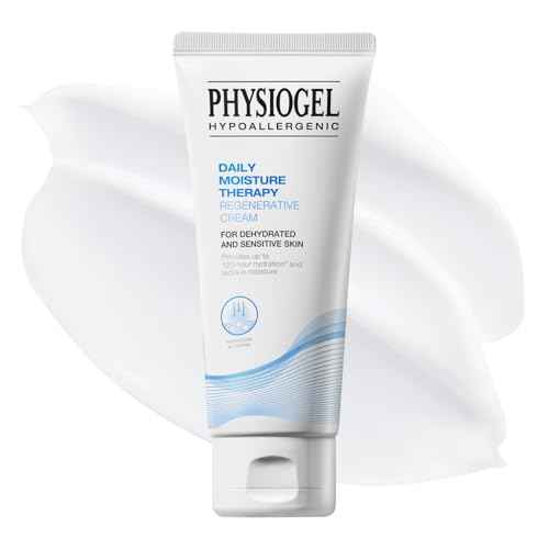 PHYSIOGEL Facial Moisturizer, Provides 120-hour Lasting Hydration Korean Skin care, Fragrance Free, Strengthens Skin Barrier, Lightweight Cream for Sensitive Skin, Ceramide, Squalane, 1.7 fl.oz