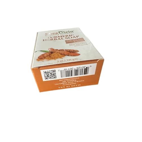 Shea Olein TURMERIC HERBAL SOAP WITH ALOE VERA & HONEY