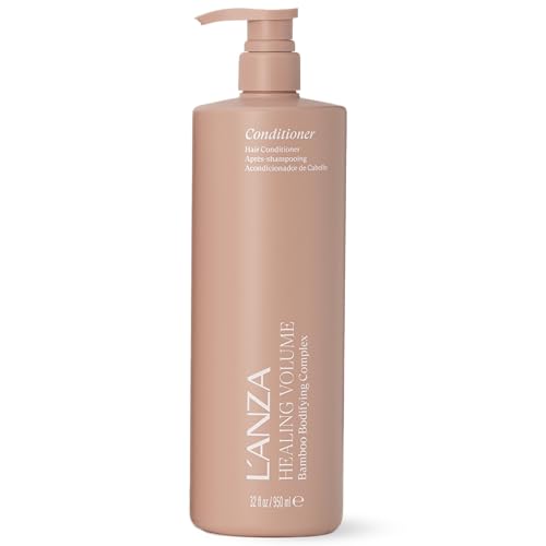 L'ANZA Healing Volume Hair Thickening Conditioner Volumizing Conditioner, Adds Body, Boosts Fullness, Detangles, Lightweight Moisture, Color Safe, Anti-Frizz Anti-Humidity, Sulfate Free