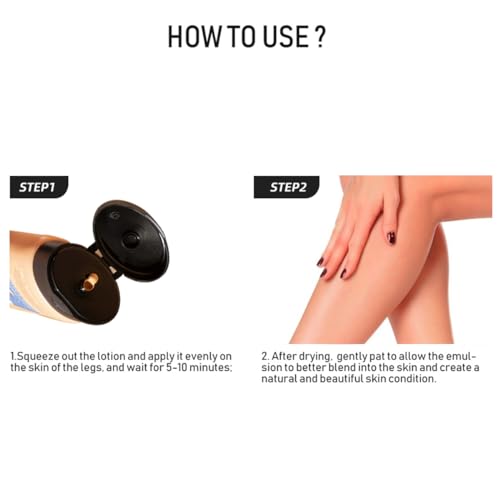 Waterproof Leg Makeup Lotion - Vein & Scar Cover Up, 4 oz