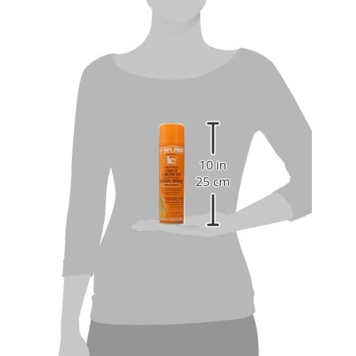 FANTASIA Ic Hair Polisher Carrot Growth Sheen Spray 14 Oz