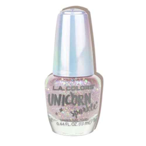 L.A. COLORS Unicorn Sparkle Nail Polish, Unicorn Sparkle CNL85