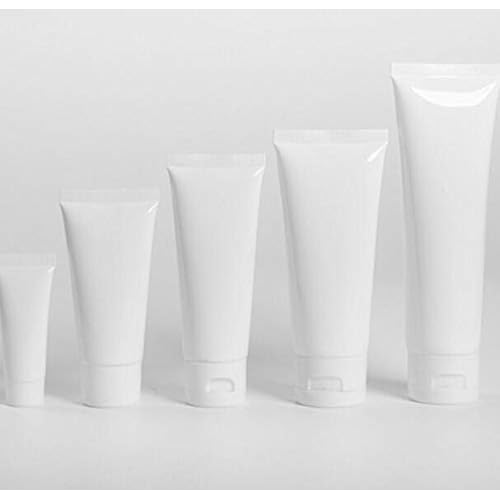 20Pcs 100ml 3.4oz Empty Plastic Squeeze Tubes Refillable Travel Bottles with Flip Cap for Lotion Shampoo Cosmetics Toiletries Travel Size Containers Leak Proof