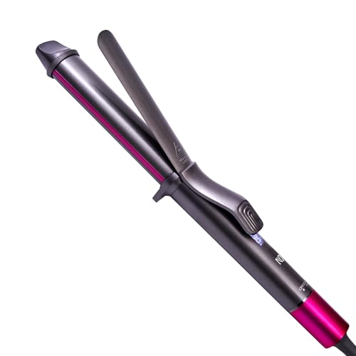 Nycoba 1.25-Inch Ceramic Curling Iron with Adjustable Heat