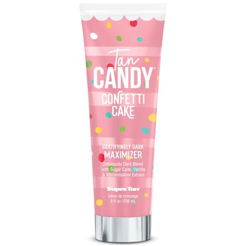 Tan Candy Confetti Cake Dark Tanning Maximizer 8oz