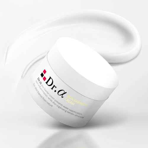 Dr Alpha Skin Barrier Cream 80ml, Moisturizing for Dry, Sensitive Skin, Face Care Lotion, Rejuvenating Face, Body, Legs