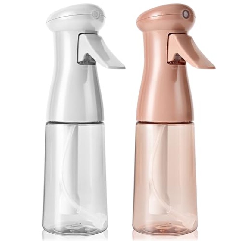 airbee 2-Pack Continuous Mister Spray Bottle for Hair & Plants