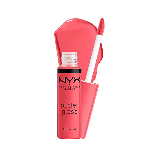 NYX Butter Gloss Lip Gloss 2-Piece Bundle - Angel Food Cake & Sorbet