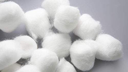 Perfect Stix Medium Cotton Balls - 1000 Count with Cotton Mask
