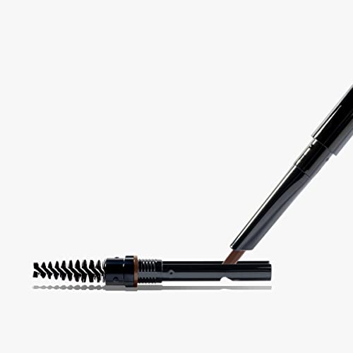 Xtreme Lashes Arch Defining Brow Pencil, Medium Brown, Waterproof, Smudge-Proof, Long-Lasting Makeup, Vegan, Angled Tip Eyebrow Pencil with Spoolie