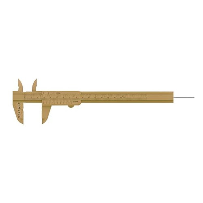 BRAWNA Double Scale Eyebrow Measuring Ruler for Microblading