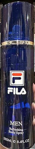 FILA Refreshing Body Spray for Men – Long-Lasting Sporty Body Mist, 8.4 oz