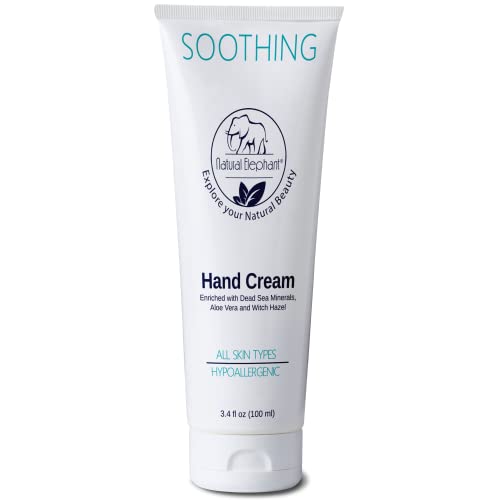 Natural Elephant Soothing Hand Cream with Dead Sea Minerals 3.4 fl oz (100ml)