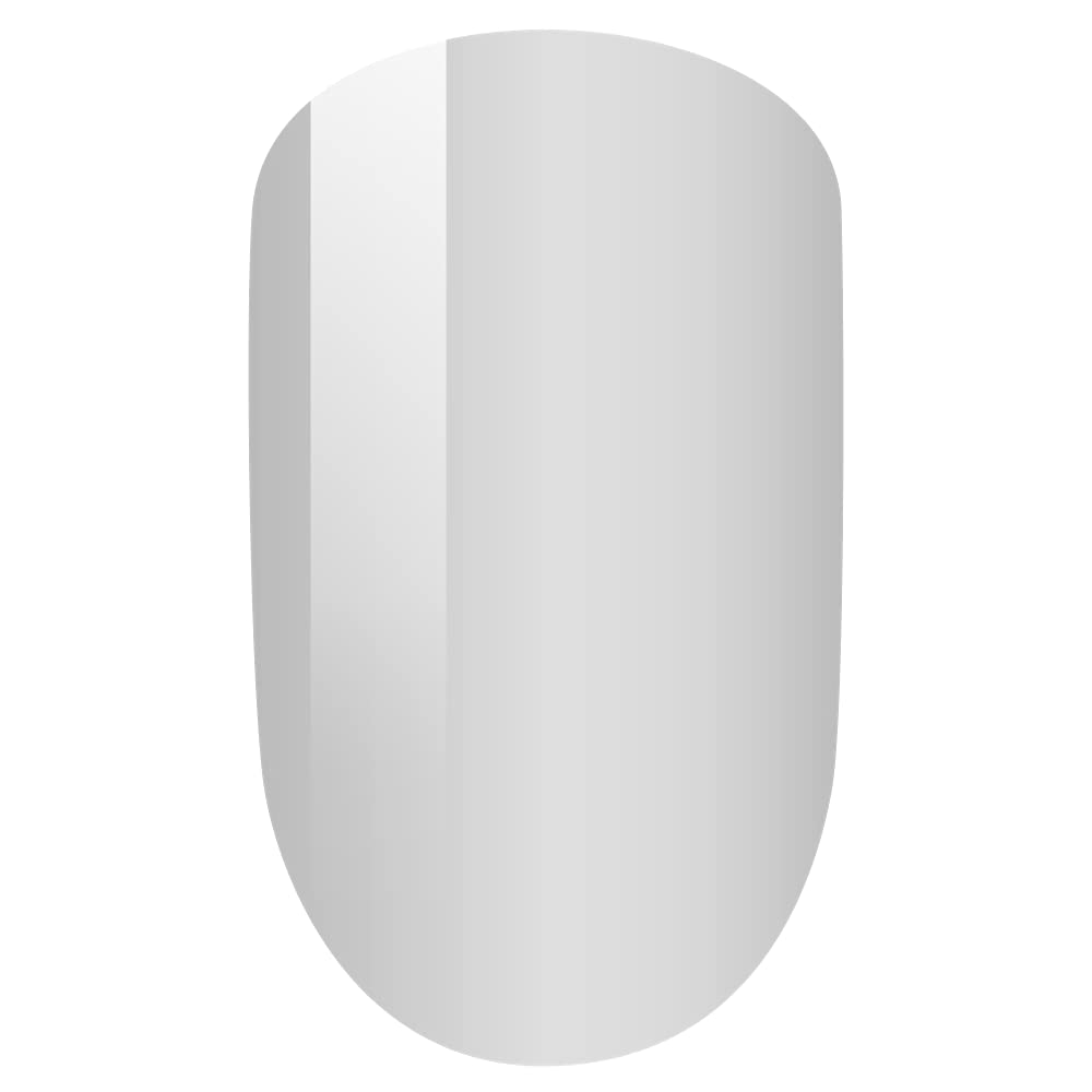 LeChat - Perfect Match Gel Polish - Martini - Misty Silver with Frost Finish - (0.5 Ounce) - Easy Application - Soak Off Formula