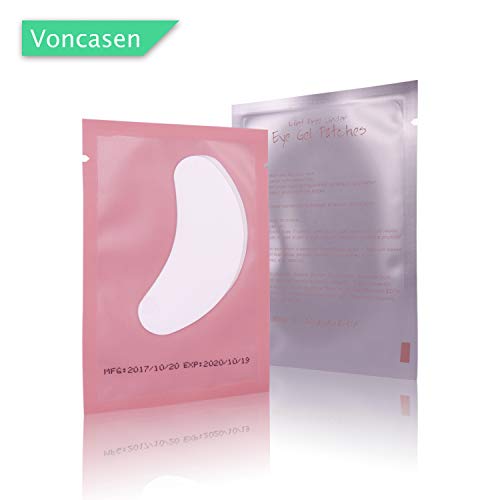 Gel Eye Pads for Eyelash Extensions - 100 Pairs