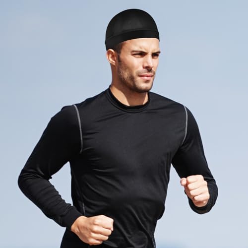 Silky Wave Cap Bonnet for Men | Satin Sleep Durag
