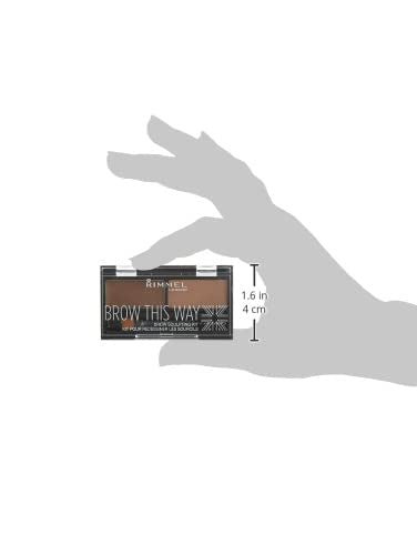 Rimmel Brow This Way Sculpting Kit Medium Brown