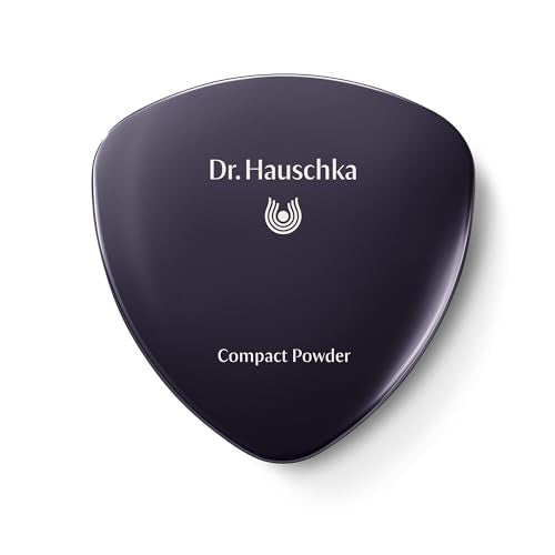 Dr. Hauschka Compact Powder 00, Translucent, Natural, Mineral, Set & Mattify, Touch-up, Silky Finish, for All Skin Tones, 0.28 oz