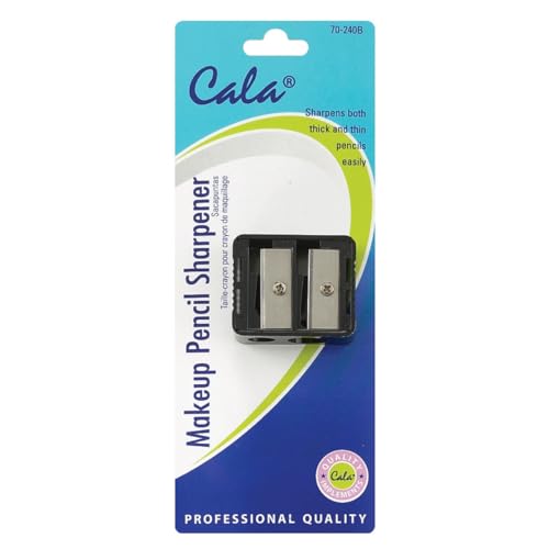Make-up Pencil Sharpener, Stainless Steel Blade for Eyeliner & Eyebrow Pencils