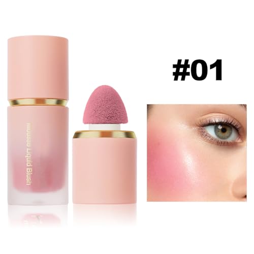 Liquid Blush Set 2-Pack - Long-Lasting Cream Blush Makeup