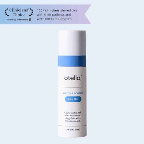 Detox & Soothe Face Mist with Hypochlorous Acid | Reduces Redness & Breakouts | pH Balance & Skin Cleansing for Active Lifestyles | TSA Approved, 2.7 oz | Clean Ingredients