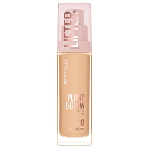 Maybelline Lifter Plump & Glow Foundation - Hydrating Liquid Makeup