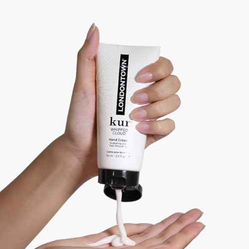 LONDONTOWN kur Whipped Cloud Hydrating, Moisturizing & Fast Absorbing Hand Cream, Vegan & Cruelty Free - 1fl oz