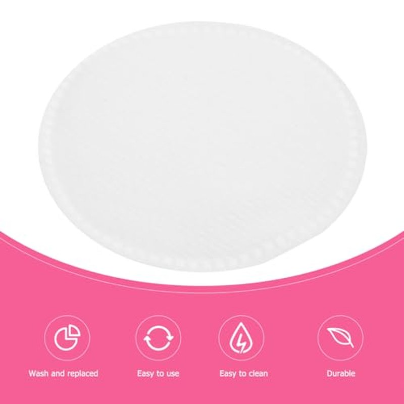 60Pcs Cotton Makeup Remover Pads - Soft Disposable Rounds