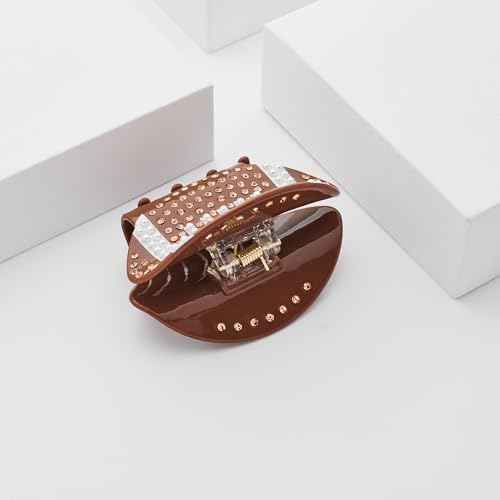 LILIE&WHITE 1PC American Football Hair Clips For Women Rugby Hair Claws Sports Hair Accessories Cute Non-Slip Sports Hair Barrettes Game Day Hair Clips