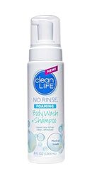 No-Rinse Foaming Body Wash - Waterless Cleanser, 8 fl oz