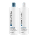 Paul Mitchell Shampoo One, Cleanses + Balances Moisture and Paul Mitchell The Conditioner, Classic Leave-In, Softens + Adds Moisture, For All Hair Types, 33.8 fl. oz., Set