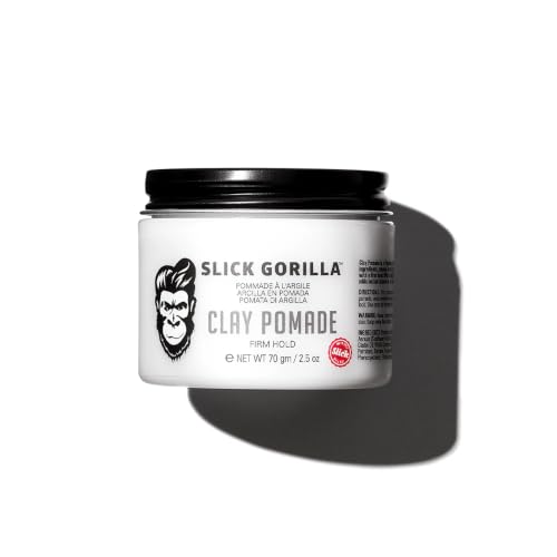 Slick Gorilla Clay Pomade for Men - Firm Hold Matte 2.5oz