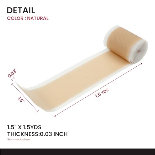 Silicone Lace Wig Tape - HD Natural Scalp Cover