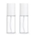 Travel Pump Bottles 50ml Refillable Lotion Dispenser (2-Pack)