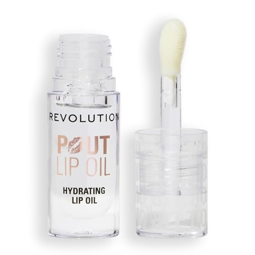 Revolution Pout Lip Oil - High Shine Nourishing Tinted Lip Oil