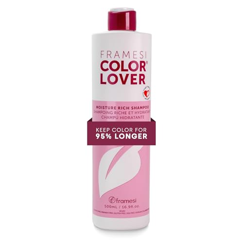 Framesi Color Lover Moisture Rich Shampoo for Color Treated Hair - 16.9 Fl Oz