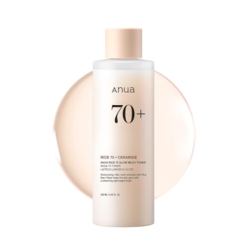 Anua Rice 70 Glow Milky Toner - Hydrating Korean Skincare