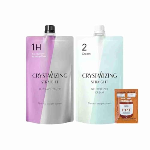 Hair Straightening Rebonding Set with Neutralizing Cream & Mask