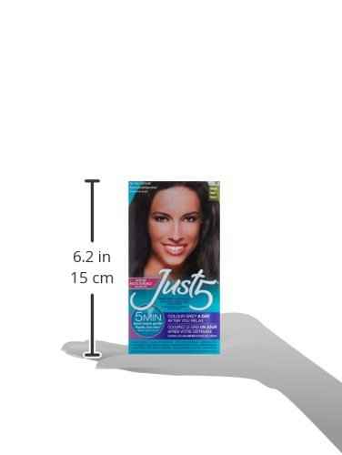 Just 5 Women's Hair Color, Black, J-30 (3 Pack)