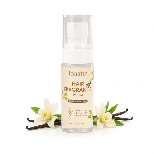 Vanilla Hair Perfume Spray for Women - Long-Lasting Scented Hair & Body Mist, 50ml