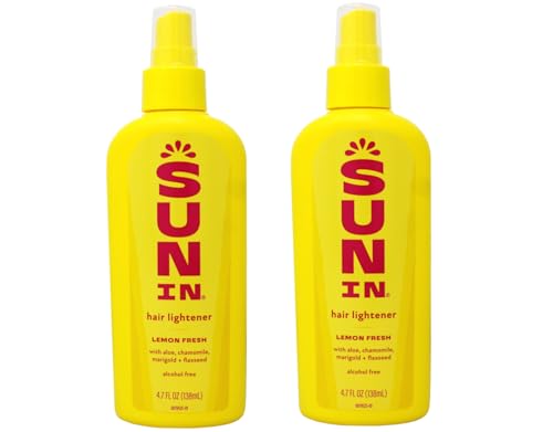 Sun In Lemon Hair Lightener Spray 4.7oz, 2-Pack