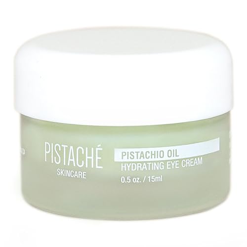 Pistach? Skincare Pistachio Oil Eye Cream | Hydrating & Brightening Cream with Vitamin E & Antioxidants | Reduces Dark Circles & Smoothes, 0.5 oz
