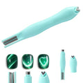3-in-1 Cat Eye Magnet Nail Pen | Heart & Round Designs