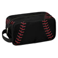 Boys Toiletry Bag for Kids Dopp Kit Waterproof Baseball Theme Hanging Wash Bag Cosmetic Bag Medicine Bag for Travel Sports Shower Essential
